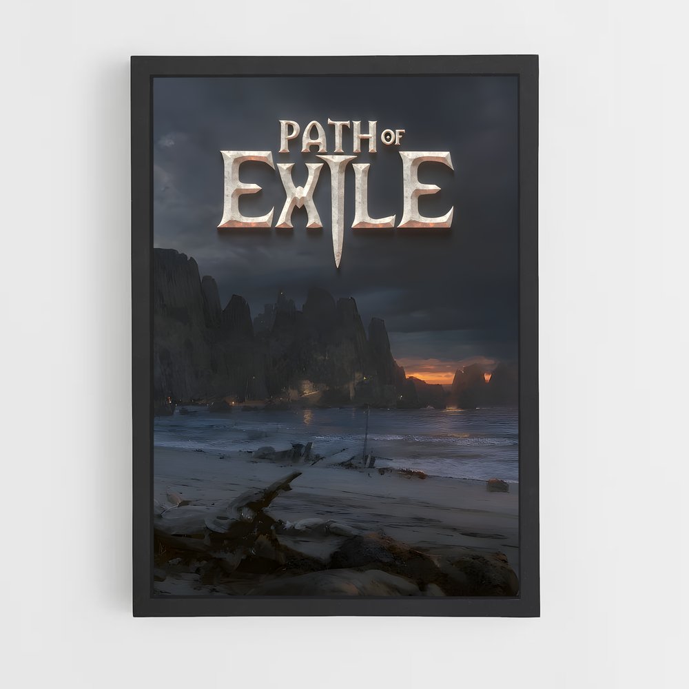 Poster Rivage de l'Éternité – affiche Path of exile (vue 2)